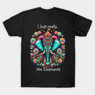 Majestic Elephant King T-Shirt